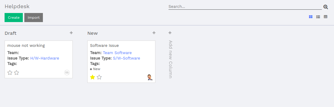 Helpdesk Kanban